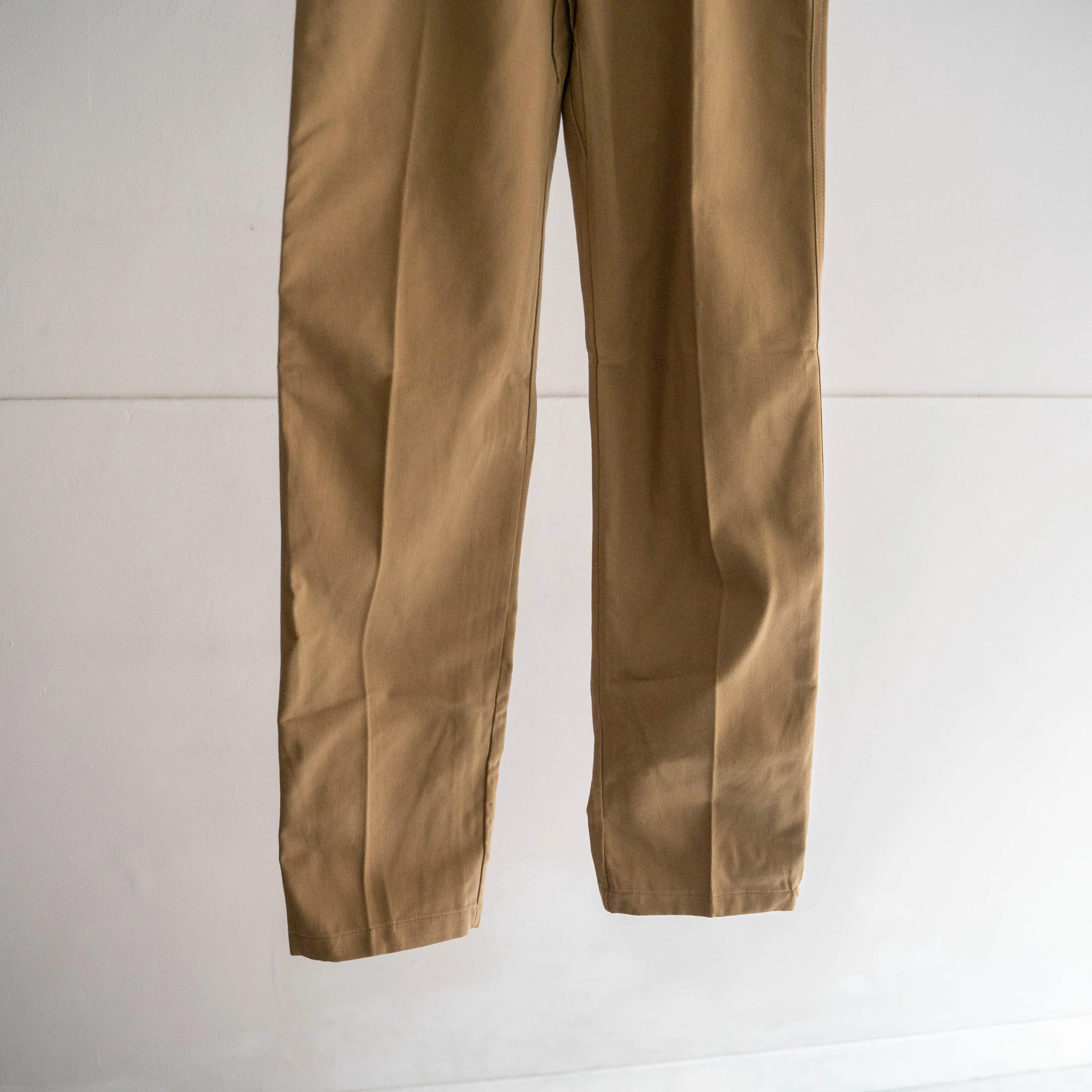 around 1960s france work chino pants "dead stock"