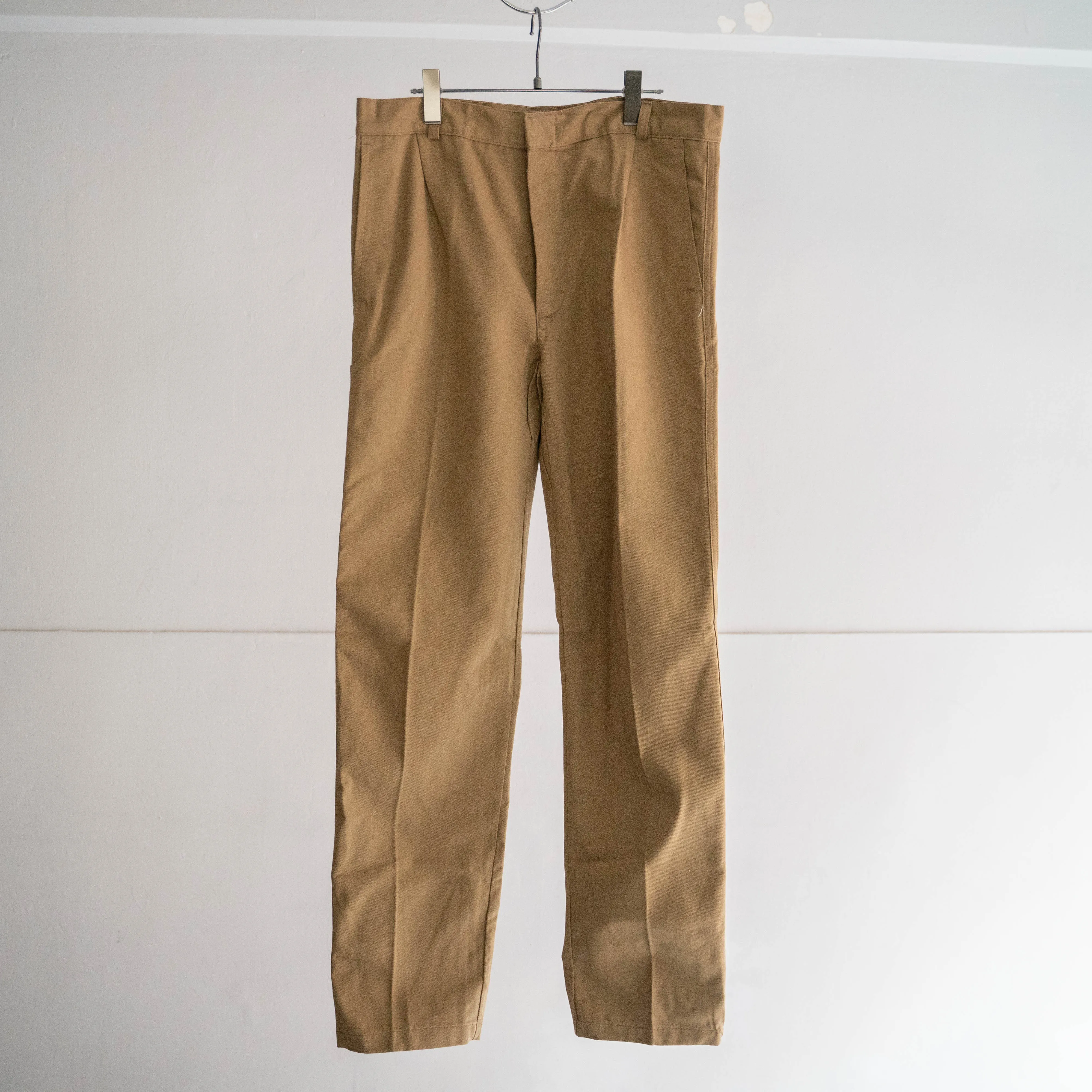 around 1960s france work chino pants "dead stock"