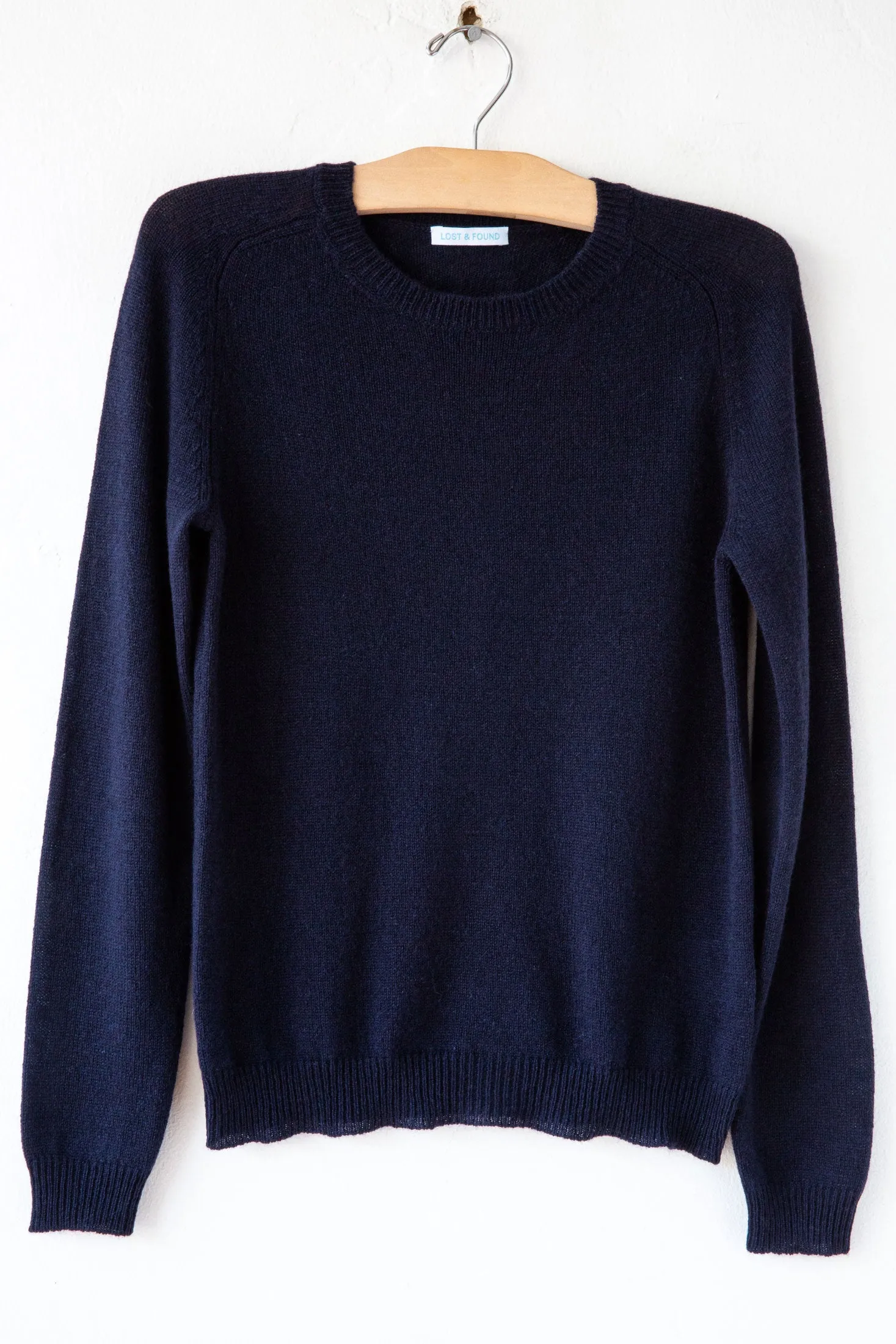 Cashmere Raglan Crew