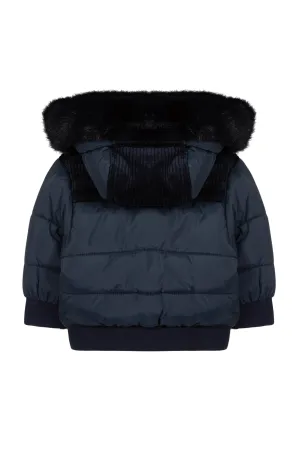 Down jacket - Navy water-repellent