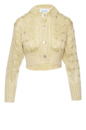 Jasmine Chunky Cable Knit Cardigan